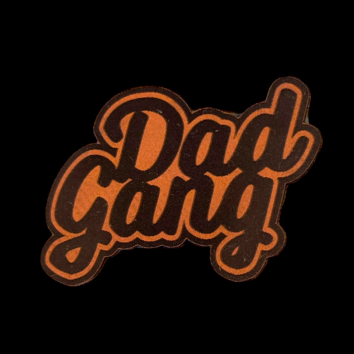 Dad gang- saddle brown