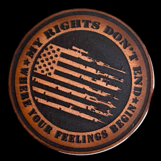 America! - My Rights- leather